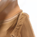 CELINE Macadam Canvas Shoulder Bag PVC Beige Gold Auth 144939-20