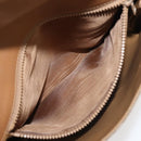 CELINE Macadam Canvas Shoulder Bag PVC Beige Gold Auth 144939-11