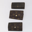 LOUIS VUITTON Monogram Key Case 6Set LV Auth 144941-2