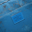 LOUIS VUITTON Epi Dauphine GM Pouch Blue M48435 LV Auth 144943-14