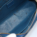 LOUIS VUITTON Epi Dauphine GM Pouch Blue M48435 LV Auth 144943-15