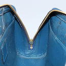 LOUIS VUITTON Epi Dauphine GM Pouch Blue M48435 LV Auth 144943-16