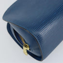LOUIS VUITTON Epi Dauphine GM Pouch Blue M48435 LV Auth 144943-9