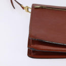 LOUIS VUITTON Epi Angian Clutch Bag Brown M52113 LV Auth 144944-10