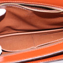 LOUIS VUITTON Epi Angian Clutch Bag Brown M52113 LV Auth 144944-16