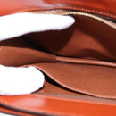 LOUIS VUITTON Epi Angian Clutch Bag Brown M52113 LV Auth 144944-18