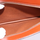 LOUIS VUITTON Epi Angian Clutch Bag Brown M52113 LV Auth 144944-19