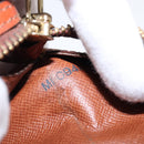 LOUIS VUITTON Epi Angian Clutch Bag Brown M52113 LV Auth 144944-21