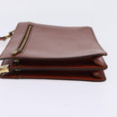 LOUIS VUITTON Epi Angian Clutch Bag Brown M52113 LV Auth 144944-4