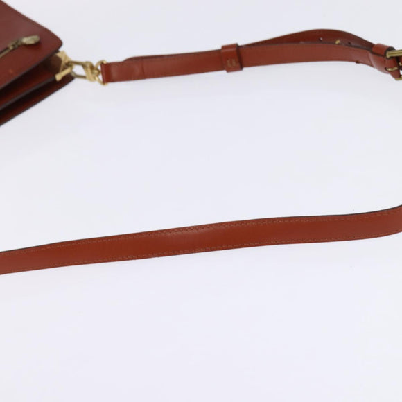 LOUIS VUITTON Epi Angian Clutch Bag Brown M52113 LV Auth 144944