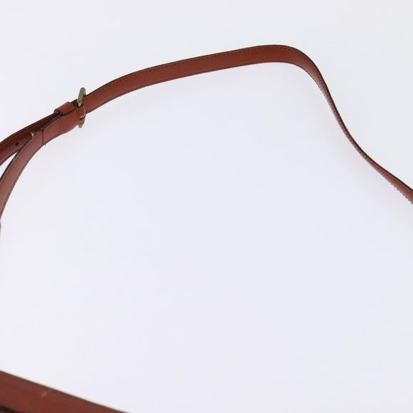 LOUIS VUITTON Epi Angian Clutch Bag Brown M52113 LV Auth 144944