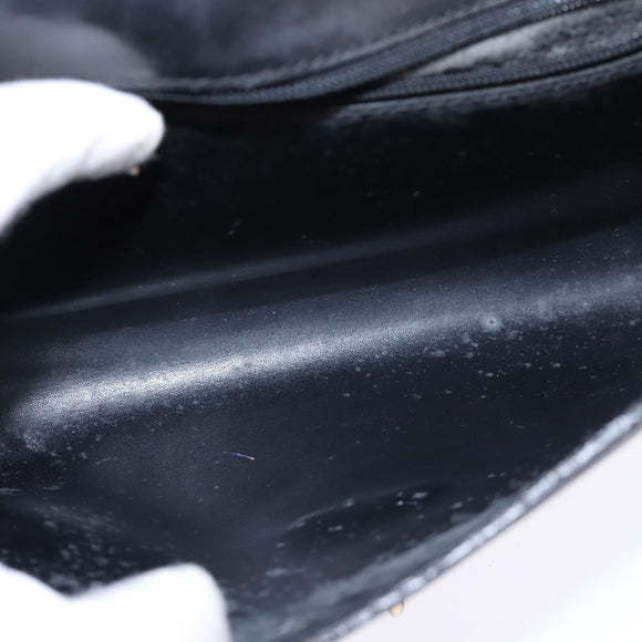 LOUIS VUITTON Epi Pochette Arche Shoulder Bag Black Noir M52572 LV Auth 144945