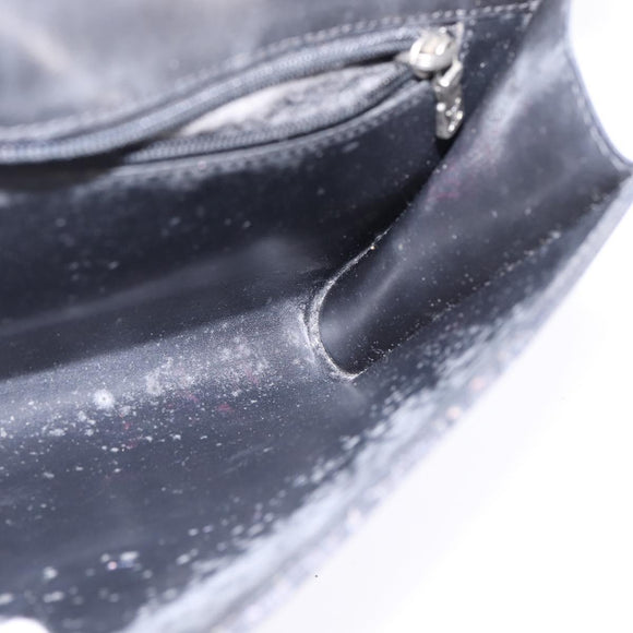 LOUIS VUITTON Epi Pochette Arche Shoulder Bag Black Noir M52572 LV Auth 144945