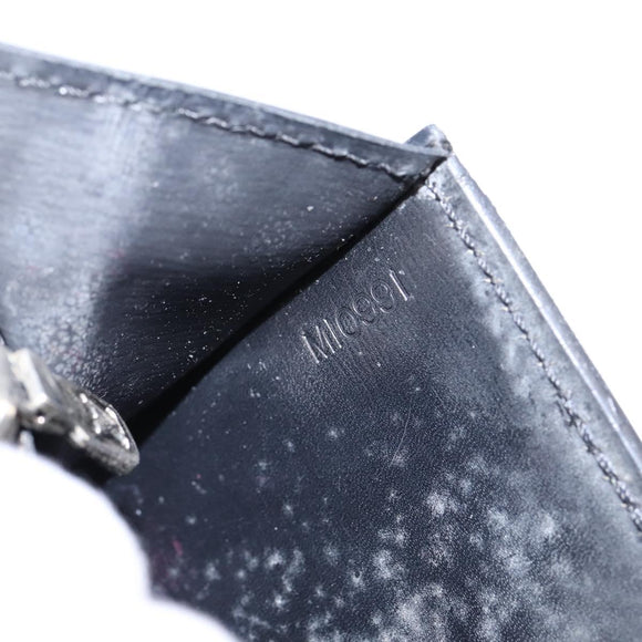 LOUIS VUITTON Epi Pochette Arche Shoulder Bag Black Noir M52572 LV Auth 144945