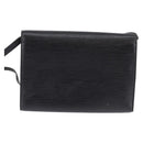 LOUIS VUITTON Epi Pochette Arche Shoulder Bag Black Noir M52572 LV Auth 144945-2