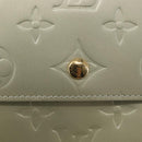LOUIS VUITTON Monogram Vernis Walker Wallet Gris M91031 LV Auth 144946-17