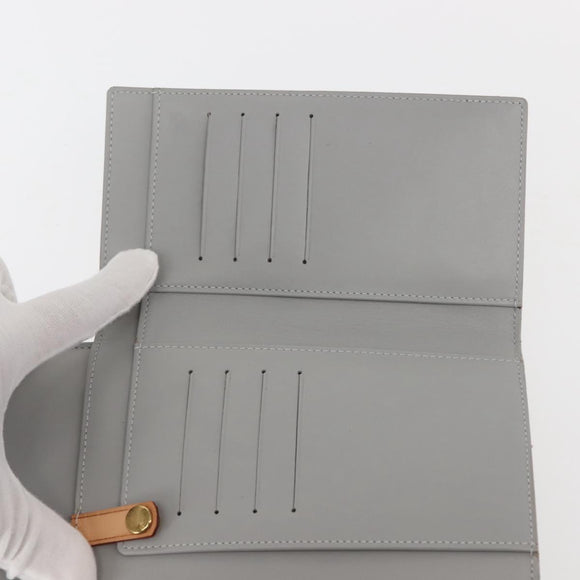LOUIS VUITTON Monogram Vernis Walker Wallet Gris M91031 LV Auth 144946