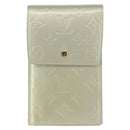 LOUIS VUITTON Monogram Vernis Walker Wallet Gris M91031 LV Auth 144946-13