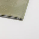 LOUIS VUITTON Monogram Vernis Walker Wallet Gris M91031 LV Auth 144946-14