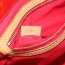 LOUIS VUITTON Monogram Vernis Reade PM Hand Bag Red Rouge M91088 LV Auth 144948-21