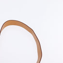 CELINE C Macadam Canvas Shoulder Bag Suede Black Silver Auth 144950-14