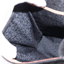 CELINE C Macadam Canvas Shoulder Bag Suede Black Silver Auth 144950-21