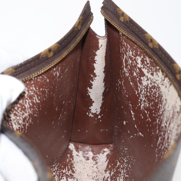 LOUIS VUITTON Monogram Poche Toilette 26 Pouch M47542 LV Auth 144952