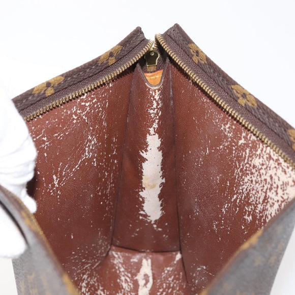 LOUIS VUITTON Monogram Poche Toilette 26 Pouch M47542 LV Auth 144952