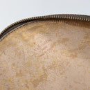 LOUIS VUITTON Monogram Trousse Demi Ronde Cosmetic Pouch M47520 LV Auth 144954-9