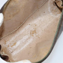 LOUIS VUITTON Monogram Trousse Demi Ronde Cosmetic Pouch M47520 LV Auth 144954-10