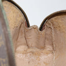 LOUIS VUITTON Monogram Trousse Demi Ronde Cosmetic Pouch M47520 LV Auth 144954-11