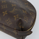 LOUIS VUITTON Monogram Trousse Demi Ronde Cosmetic Pouch M47520 LV Auth 144954-7