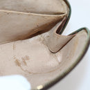 LOUIS VUITTON Monogram Trousse Demi Ronde Cosmetic Pouch M47520 LV Auth 144955-17