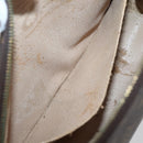 LOUIS VUITTON Monogram Trousse Demi Ronde Cosmetic Pouch M47520 LV Auth 144955-11