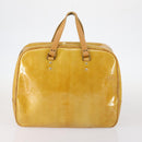 LOUIS VUITTON Monogram Vernis Tote Bag 2Set Beige LV Auth 144959-3