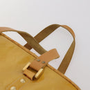 LOUIS VUITTON Monogram Vernis Tote Bag 2Set Beige LV Auth 144959-6