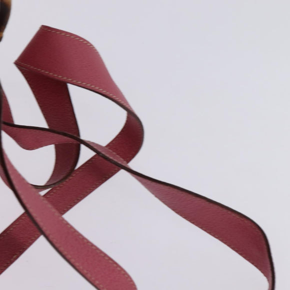 GUCCI Backpack Suede Pink Gold 003 2058 0016 Auth 144974