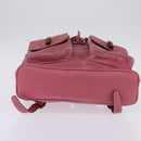 GUCCI Backpack Suede Pink Gold 003 2058 0016 Auth 144974-11
