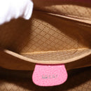 GUCCI Backpack Suede Pink Gold 003 2058 0016 Auth 144974-21