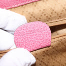 GUCCI Backpack Suede Pink Gold 003 2058 0016 Auth 144974-22