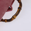 GUCCI Backpack Suede Pink Gold 003 2058 0016 Auth 144974-7