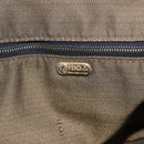 FENDI Zucca Canvas Vanity Hand Bag Black Brown Auth 144977-18