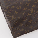 LOUIS VUITTON Monogram Sac Plat Hand Bag M51140 LV Auth 144980-14
