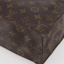 LOUIS VUITTON Monogram Sac Plat Hand Bag M51140 LV Auth 144980-15