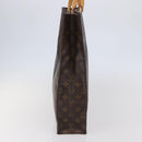 LOUIS VUITTON Monogram Sac Plat Hand Bag M51140 LV Auth 144980-3