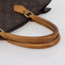 LOUIS VUITTON Monogram Sac Plat Hand Bag M51140 LV Auth 144980-7