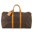 LOUIS VUITTON Monogram Keepall 50 Boston Bag M41426 LV Auth 144983-13