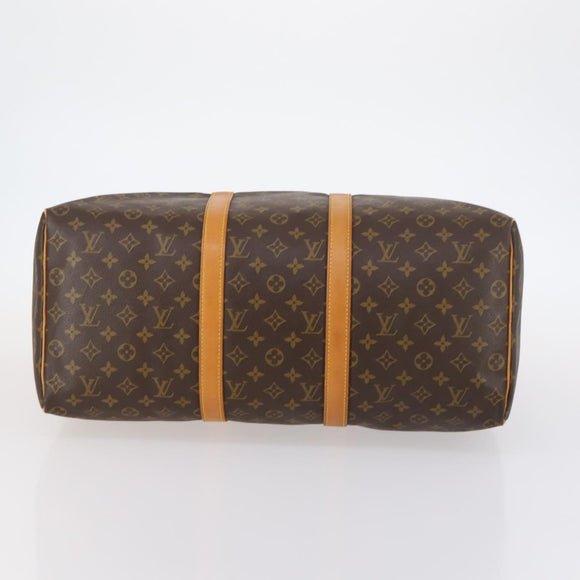 LOUIS VUITTON Monogram Keepall 50 Boston Bag M41426 LV Auth 144983