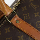 LOUIS VUITTON Monogram Keepall Bandouliere 55 Boston Bag M41414 LV Auth 144984-16