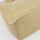 LOUIS VUITTON Monogram Vernis Reade PM Hand Bag Beige M91334 LV Auth 144987-16